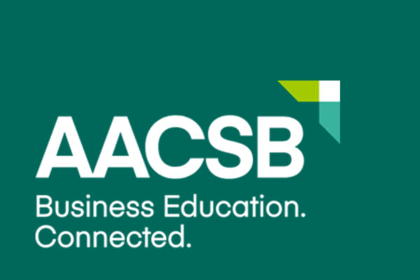 AACSB logo.